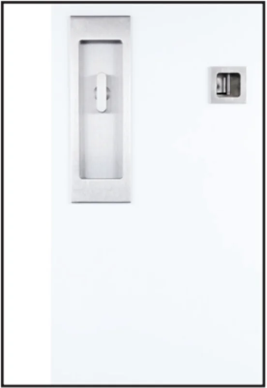 Accurate - Barn Door Sets - 9100BDL Flush Pull Trim Concealed Fastener (Classroom Deadlock)