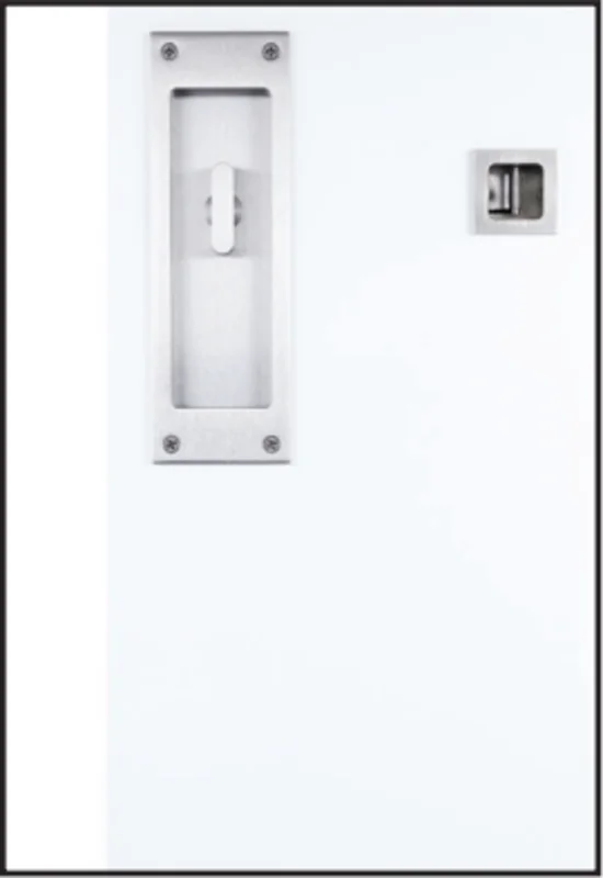 Accurate - Barn Door Sets - 9100BDL Flush Pull Trim Exposed Fastener (Privacy)