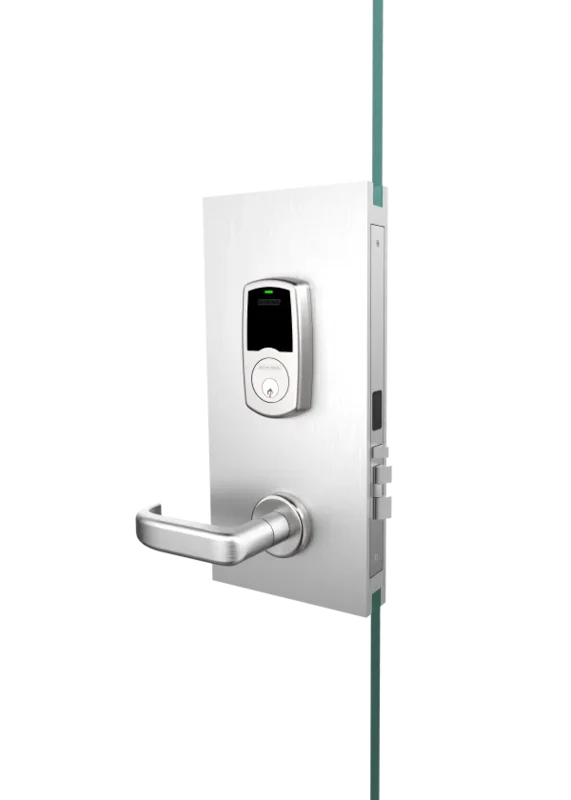 Accurate - G-ML-LE Mortise Glass Patch Hardware Sets For Schlage LE Series Wifi Lock