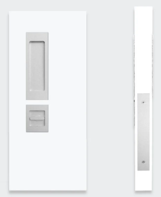 Accurate - Vertical Rod Sets - 9500VR Flush Pull Trim Concealed Fastener (Entry)