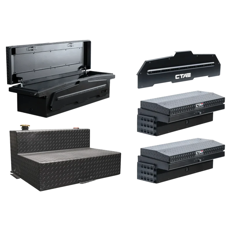 ADAPT Single Lid & Lo Side Truck Toolbox - Transfer Tank Bundle