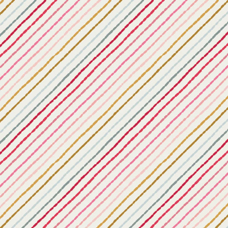 ADVENTALE: Jolly Ribbons-Festive (1/4 Yard)