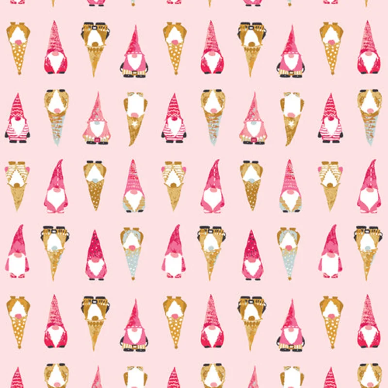 ADVENTALE: Playful Gnomes-Sweet (1/4 Yard)