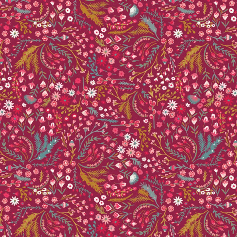 ADVENTALE: Yuletide Ditsies (1/4 Yard)
