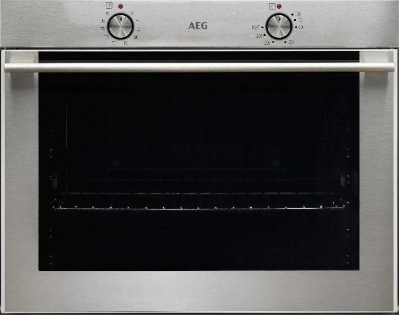 AEG - 120 Litre Single Wall Oven in Stainless - B3007ECO Stainless