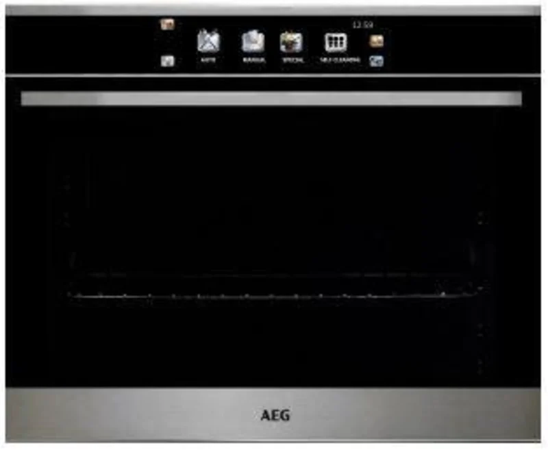 AEG - 120 Litre Single Wall Oven in Stainless - B3007PS Stainless