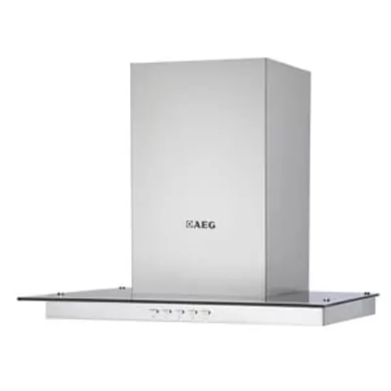 AEG - 23.625 Inch 500 CFM Wall Mount and Chimney Range Vent in Stainless - PERFEKT GLASS-24 Stainless