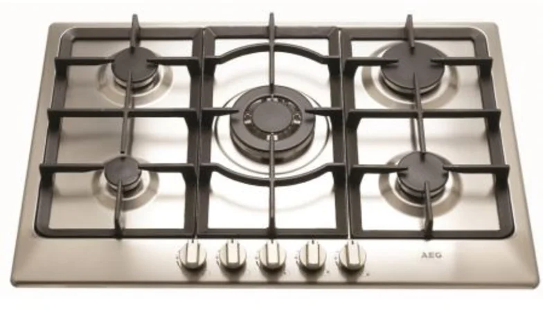 AEG - 29.4375 inch wide Gas Cooktop in Stainless - 75040GM-M Stainless