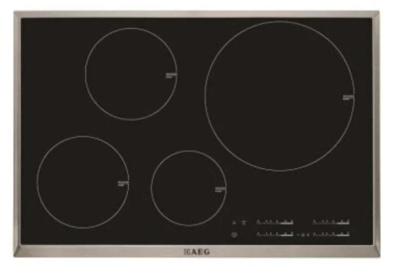 AEG - 30 inch wide Induction Cooktop in Stainless - HK854220XB Stainless
