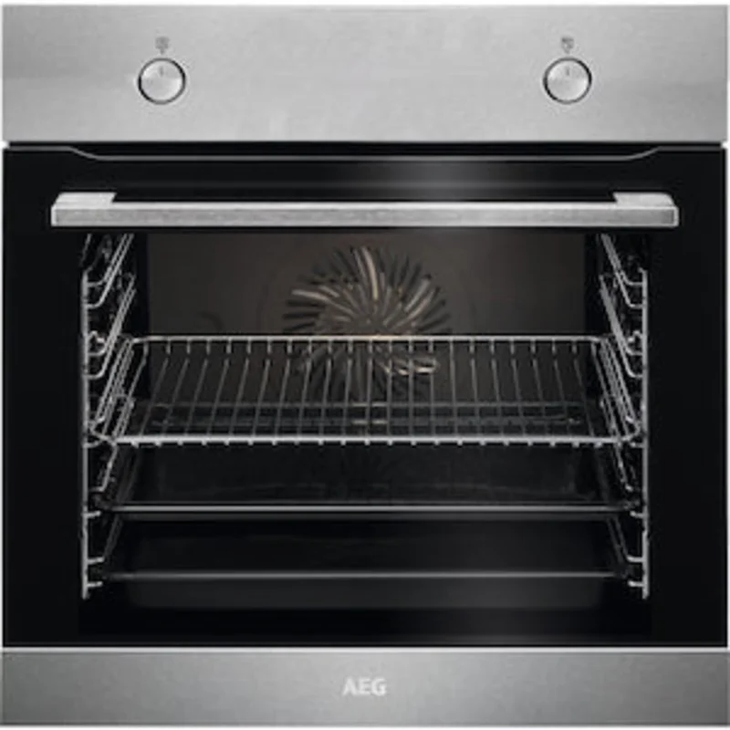 AEG - 71 Litre Single Wall Oven in Stainless - BCK330050M Stainless
