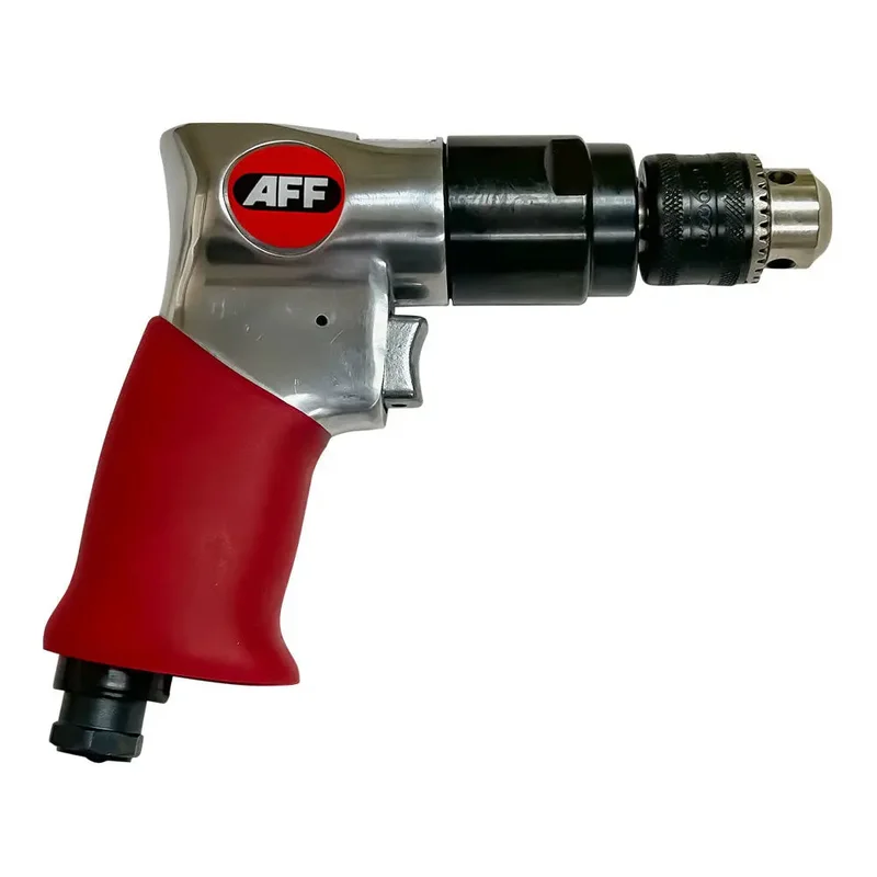 AFF 3/8" Reversible Air Drill w/ Keyed Chuck - 7200 [Clearance]