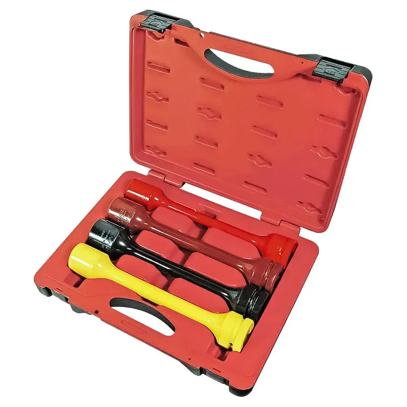 AFF 4-Pc 1" Drive Torque Wrench Extension Kit w/ Case, 40400