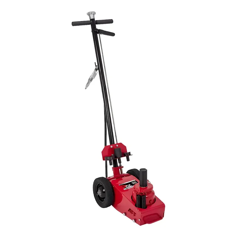 AFF 565F1 Air Assist Truck Axle Jack, 1-Piece Handle (22 Ton)