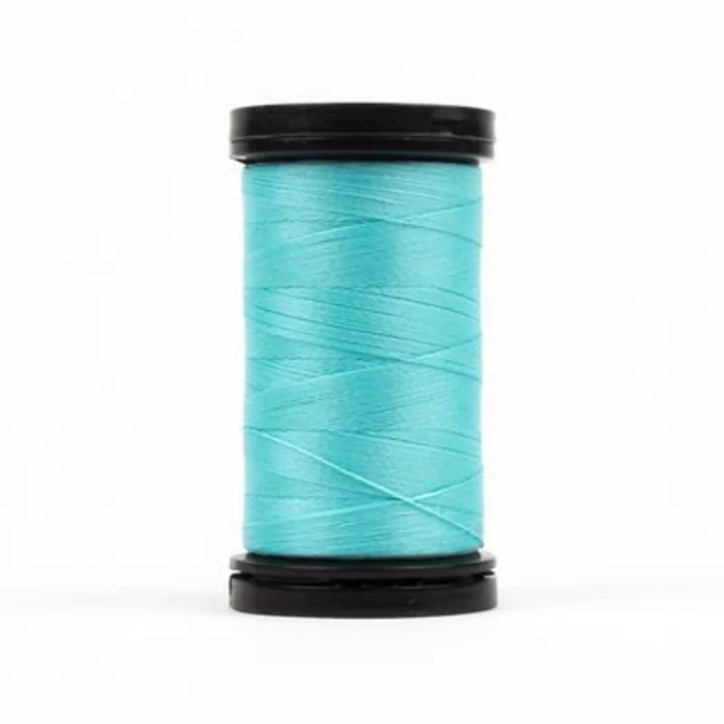 AHRORA: 40wt Glow in the Dark Polyester 200yds-Dark Aqua 07