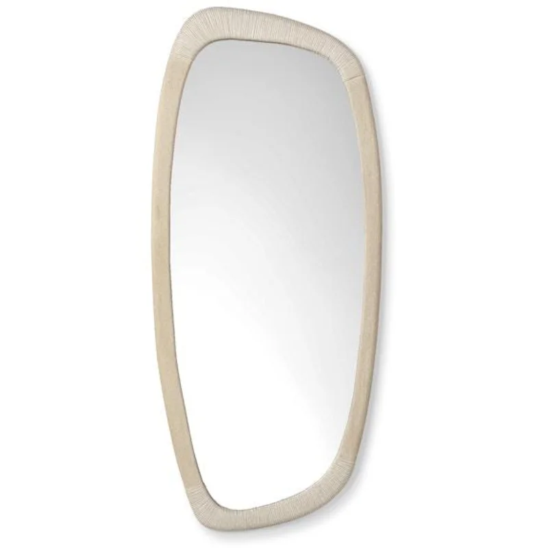 Aidan Floor Mirror, Khaki, 32"W x 2"D x 72"H