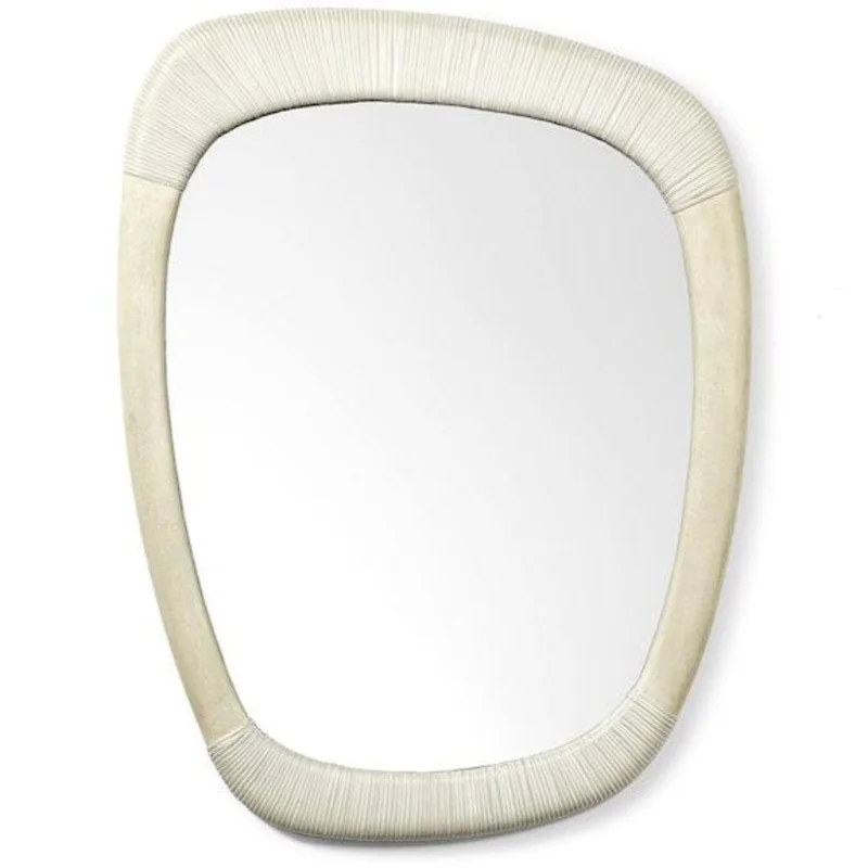 Aidan Mirror Khaki, 32"W x 42"H