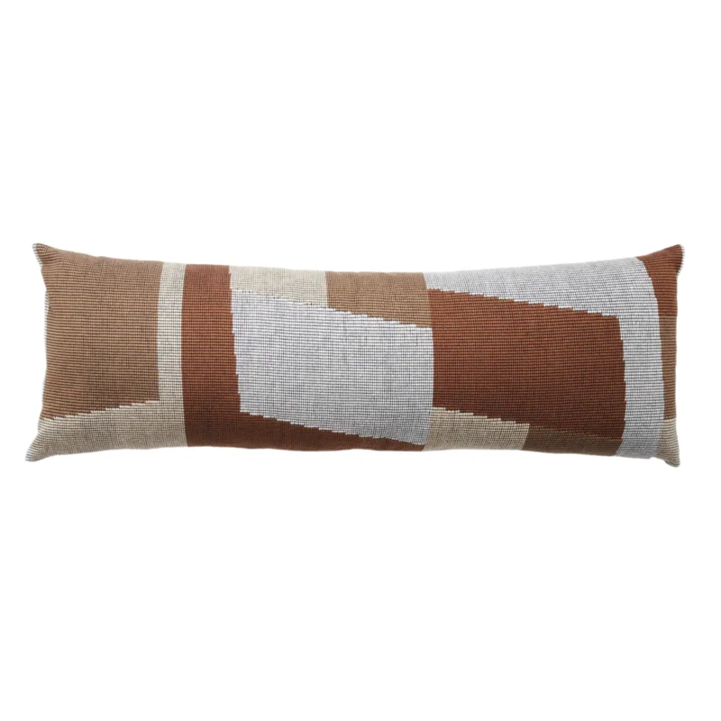 Alcove Pillow, Umber, 12" x 36"