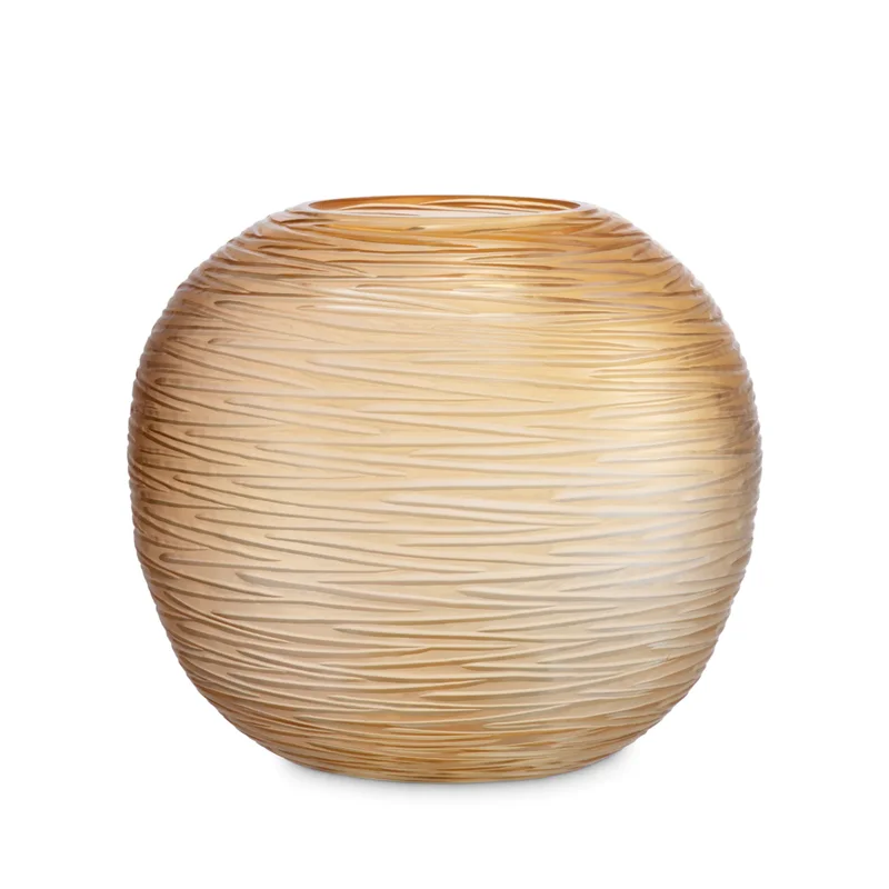 Alessio Vase Small, 14.37" Dia x 12.60" H