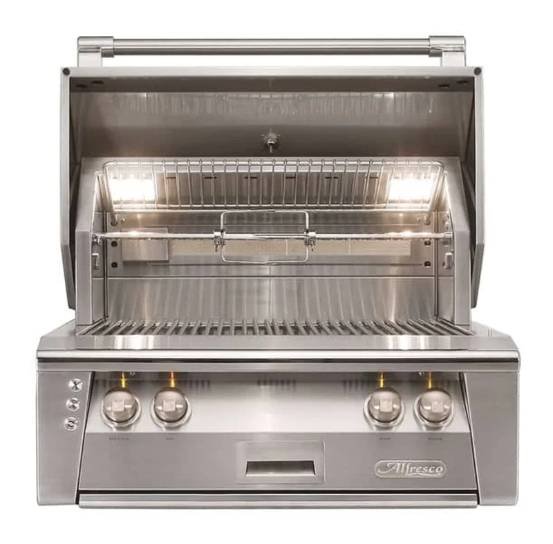 Alfresco - 2 Burner Liquid Propane BBQ in Stainless - ALXE-30SZ-LP Stainless