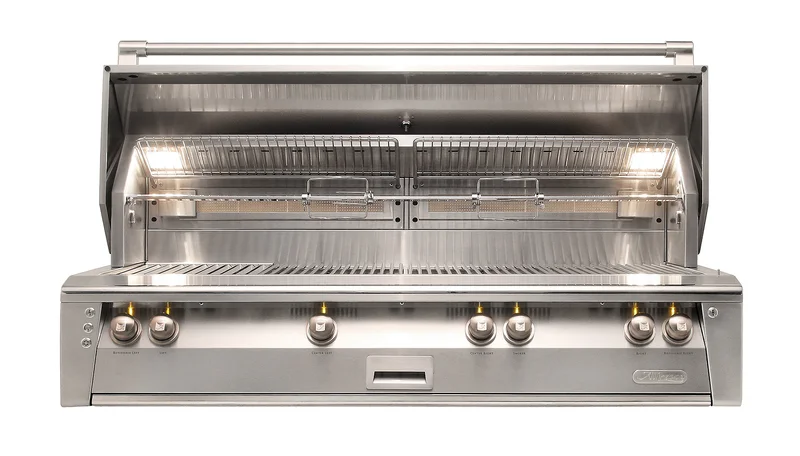 Alfresco - 3 Burner Liquid Propane BBQ in Stainless - ALXE-56BFG-LP Stainless