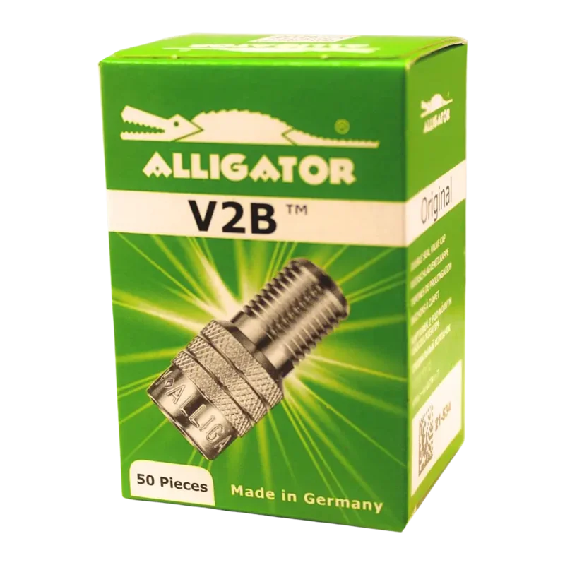 Alligator V2B Gator Double Seal Tire Valve Caps