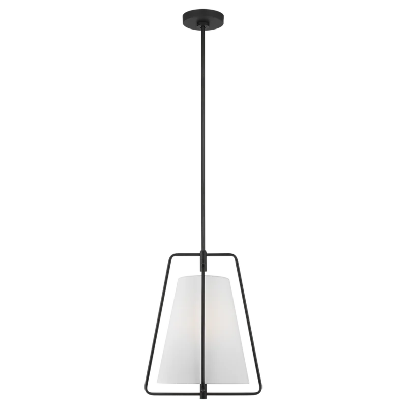 Allis One Light Pendant, Midnight Black