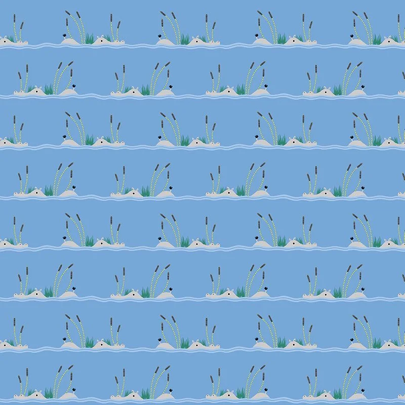 ALPHABET SOUP: Hipppos-Dresden (1/4 Yard)