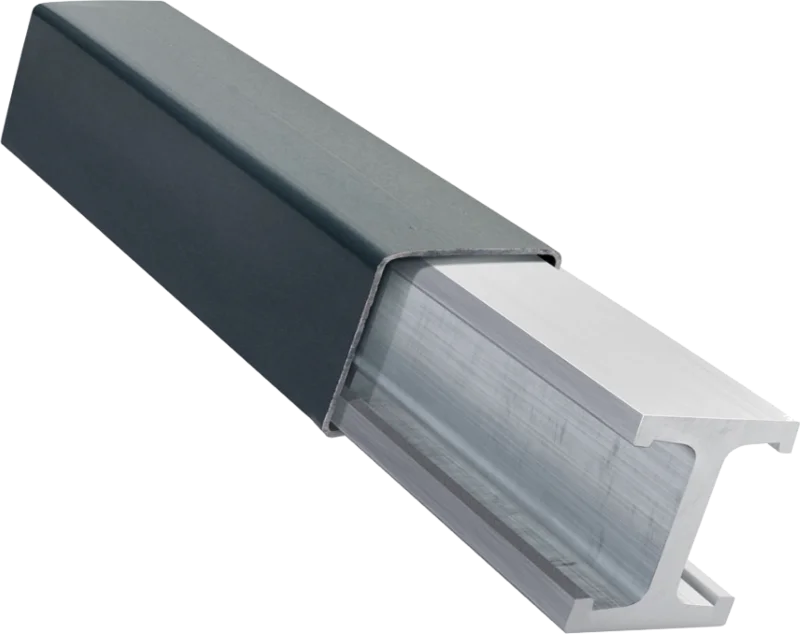 Aluminum i-Post 2" x 2" x 54"