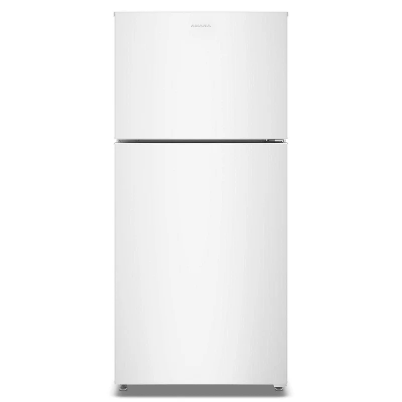 Amana - 30 Inch 19.3 cu. ft Top Mount Refrigerator in White - ARTX2419SW White
