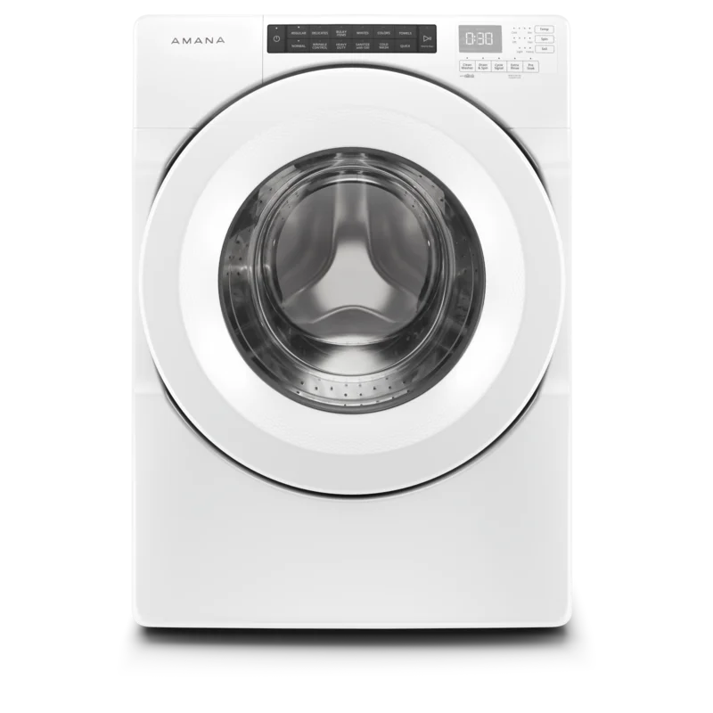 Amana - 5 cu. Ft Front Load Washer in White - NFW5800HW White