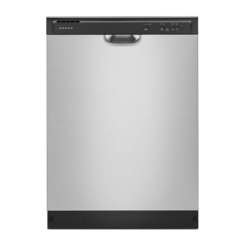 Amana - 59 dBA Built In Dishwasher in Stainless - ADB1400AMS Stainless