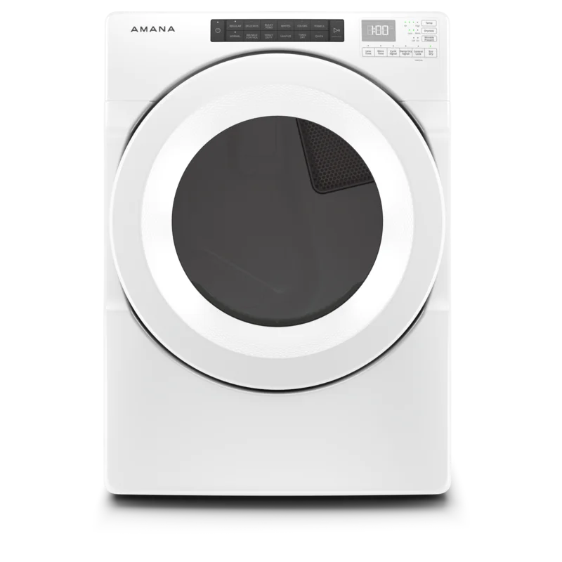 Amana - 7.4 cu. Ft Electric Dryer in White - YNED5800HW White
