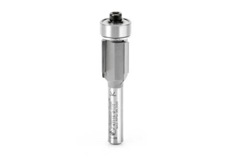 Amana Tool 47116 Carbide Tipped Flush Trim w/ Lower Ball Bearing 3-Flute