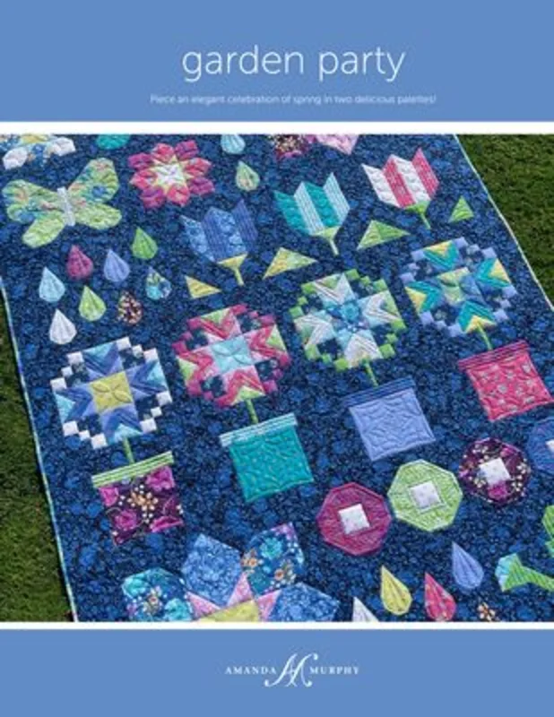 Amanda Murphy: GARDEN PARTY LIGHT Quilt Kit