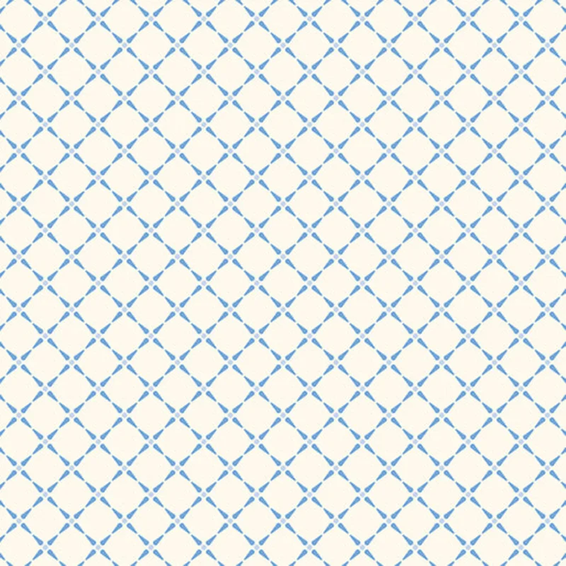 Amanda Murphy MOONLIGHT SERENADE: Crosshatch-Cream (1/4 Yard)