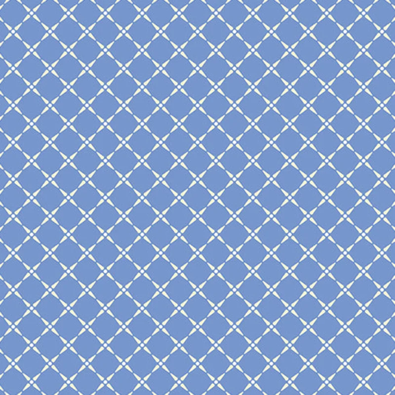 Amanda Murphy MOONLIGHT SERENADE: Crosshatch-Sky (1/4 Yard)