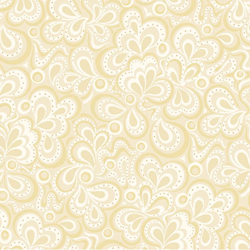 Amanda Murphy MOONLIGHT SERENADE: River-Cream (1/4 Yard)
