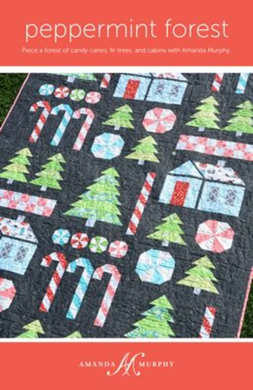 Amanda Murphy: PEPPERMINT FOREST Quilt Kit