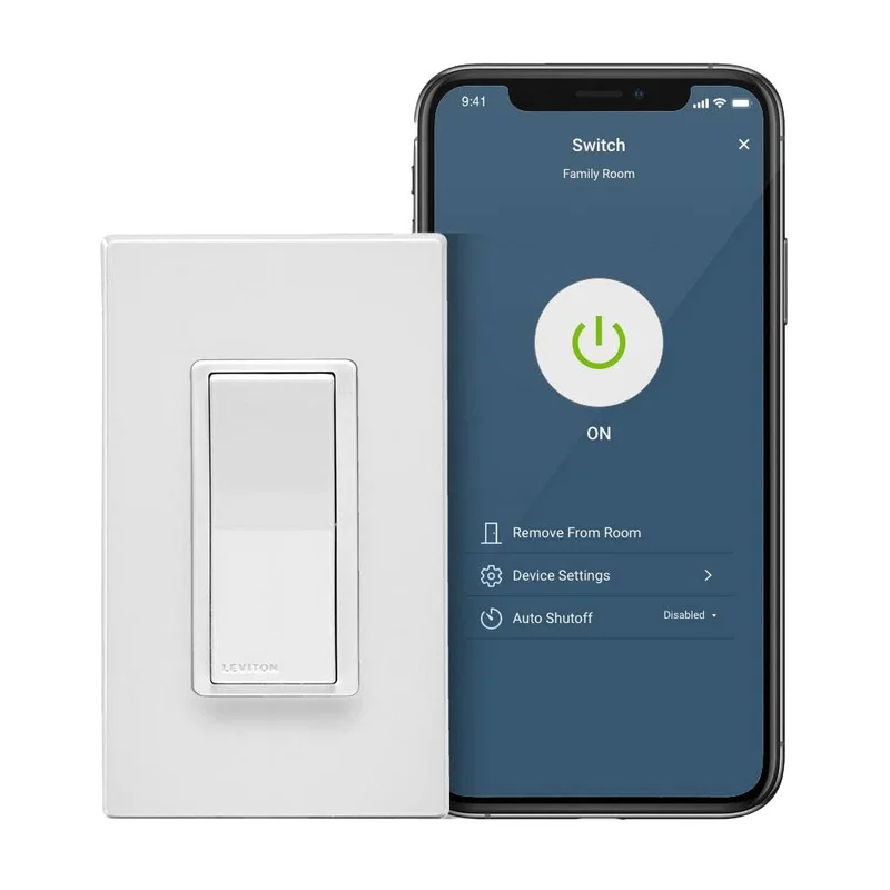 Amba - Controllers & Timers - Hardwired Smart WiFi Switch White