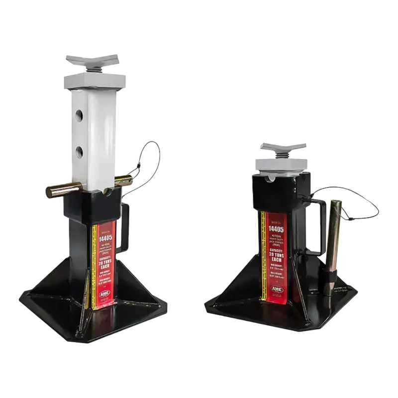AME 22 Ton Truck Stand Pin Style w/ Screw Top - 14405