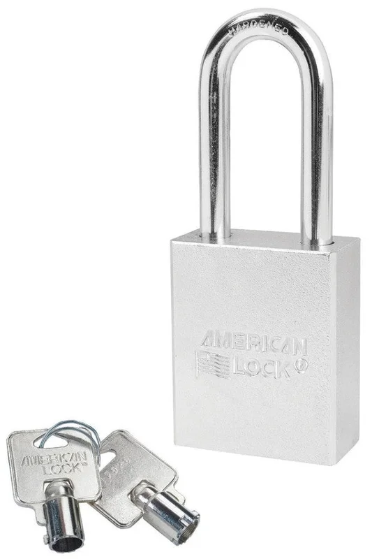 American Lock A7201 Solid Steel Padlock With Tubular Cylinder