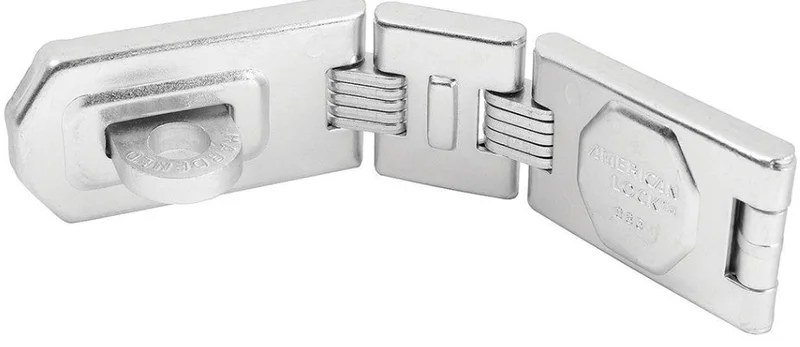 American Lock A885 7-3/4 in. Long Double Hinge Hasp