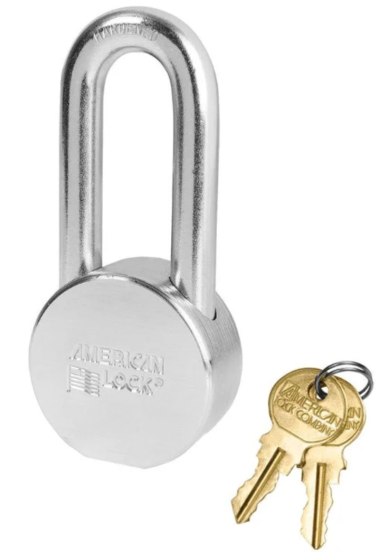 American Lock AH11 Solid Steel Padlock With Blade Tumbler
