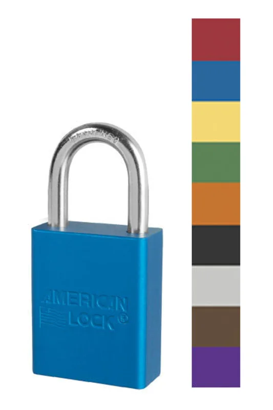 American Lock S1105 Safety Lockout Padlock Black