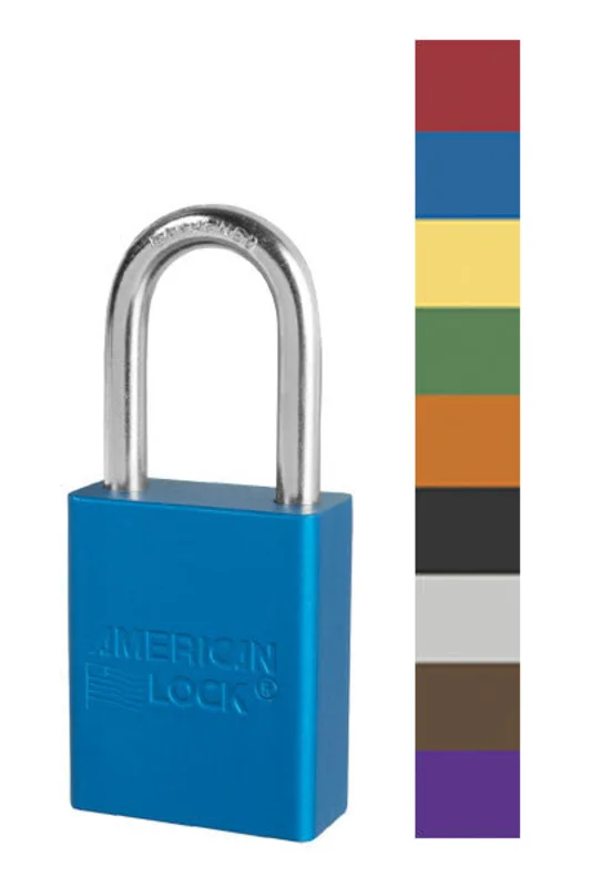 American Lock S1106 Safety Lockout Padlock Black
