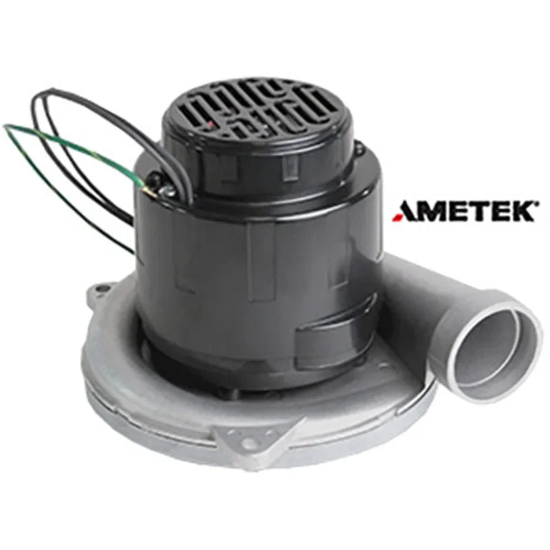 Ametek 122238-08 Vacuum Motor Tangential Discharge, 36 Volt, 2 Stage, 6.6In