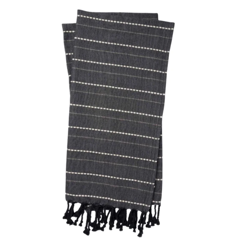 Amie Throw Charcoal, Magnolia Home by Joanna Gaines  Loloi
