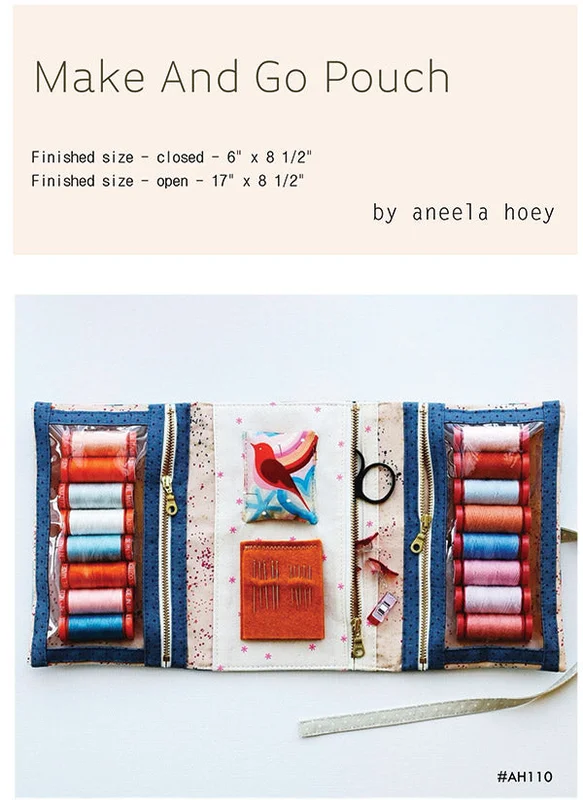 Aneela Hoey: Make and Go Pouch Pattern