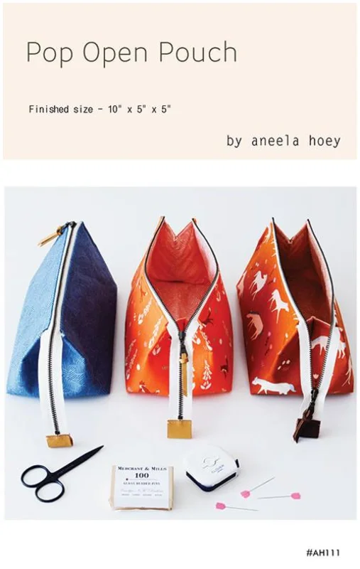 Aneela Hoey: Pop Open Pouch Pattern
