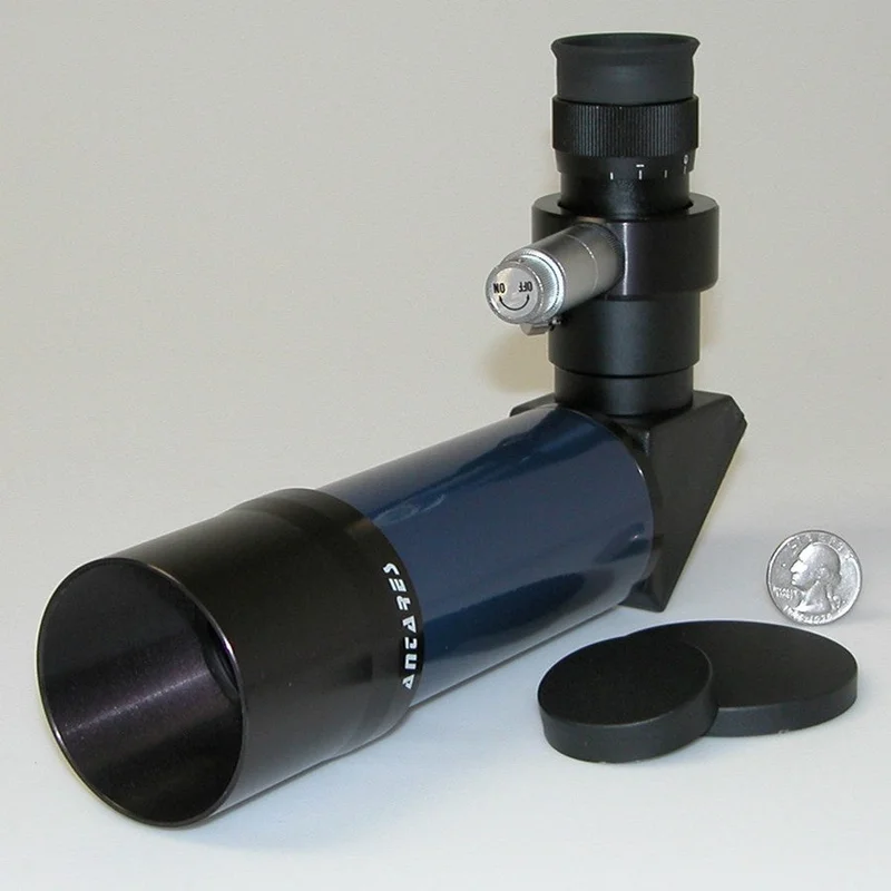 Antares 7.5 X 50mm Illuminated Blue Right Angle Finder